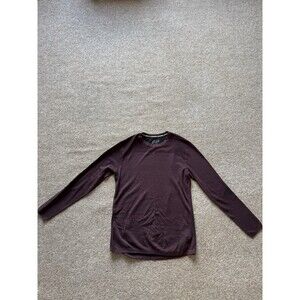 Smartwool Intraknit 200 Knit Pullover Sweater Crew Neck Purple XL Long Sleeve